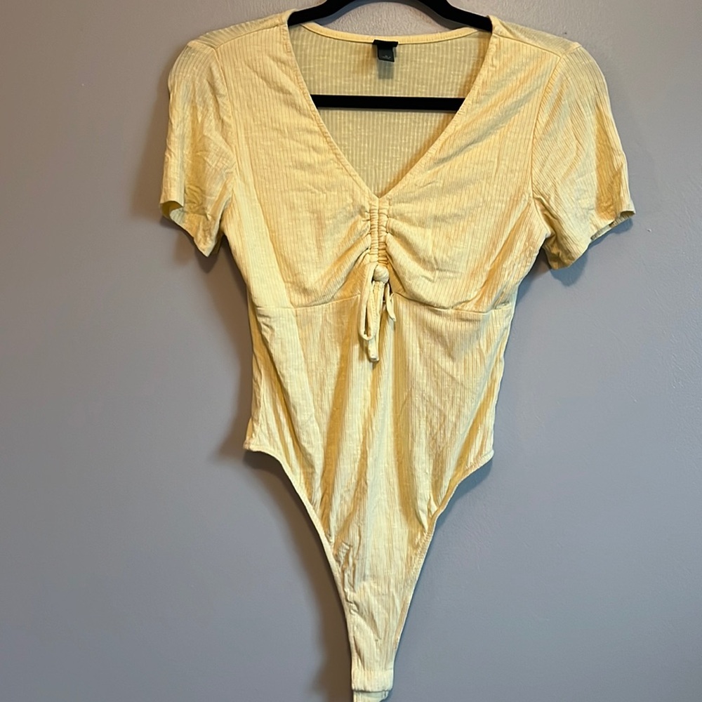 Yellow Bodysuit